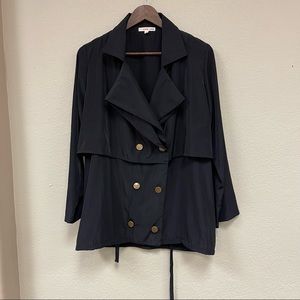 Orange Creek S/M Lightweight Jacket with Brass Buttons